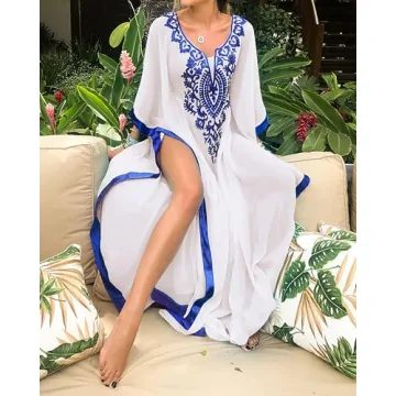 Bsubseach Women Chiffon Swimwear Cover Up - All Sizes Available