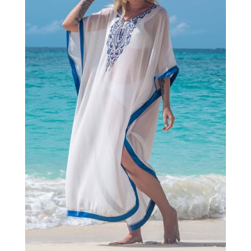 Bsubseach Women Chiffon Swimwear Cover Up - All Sizes Available