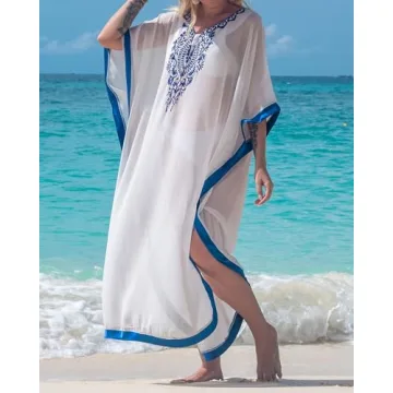 Bsubseach Women Chiffon Swimwear Cover Up - All Sizes Available