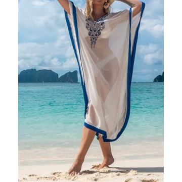 Bsubseach Women Chiffon Swimwear Cover Up - All Sizes Available
