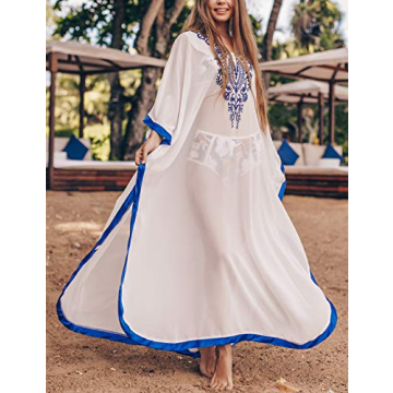 Bsubseach Women Chiffon Swimwear Cover Up - All Sizes Available