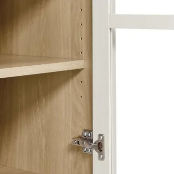 Stylish Modway Nolan Arched Storage Cabinet in White Oak