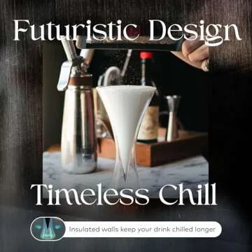 Elegant Dragon Glassware Cocktail Glasses Set - 8 oz