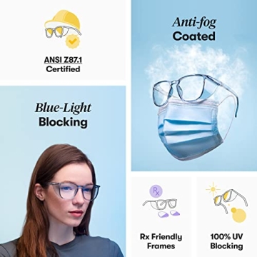 Stoggles Stylish & Protective Safety Glasses for Eye Safety