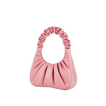 JW PEI Women's Gabbi Ruched Hobo Handbag - Coral Almond