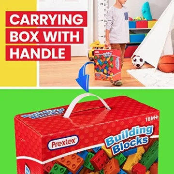 PREXTEX 150-Piece Compatible Building Blocks Set