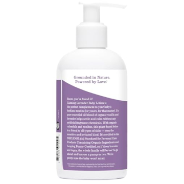 Earth Mama Calming Lavender Baby Lotion for Delicate Skin