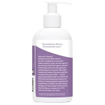 Earth Mama Calming Lavender Baby Lotion for Delicate Skin