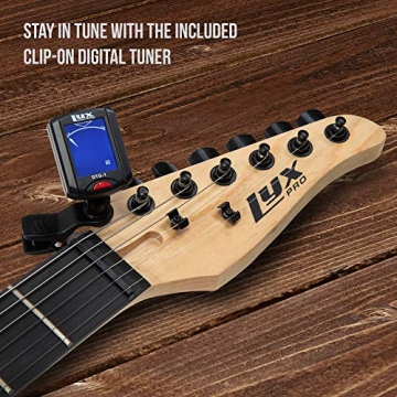 LyxPro Electric Guitar Kit with Amplifier & Accessories
