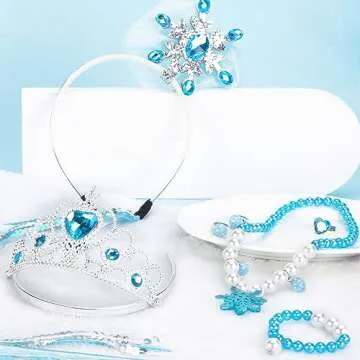 8PCS Princess Dress Up Accessories for Magical Play