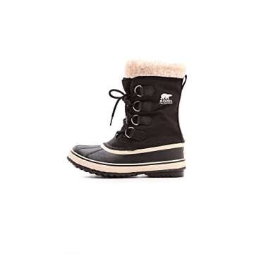 Sorel Women's Winter Carnival Boot - Black/Stone - 8.5 M US