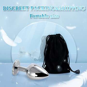 Prostate Massager Small Butt Plug for Couples and Beginners