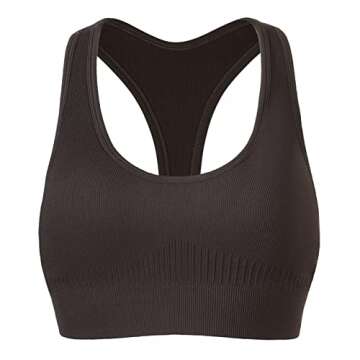 AUROLA Power Racerback Sports Bra for Women - Stylish & Comfortable Activewear