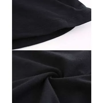 Maternity Tops: Shirts, Tanks, Workout & Nursing Tops (Black+White, S)