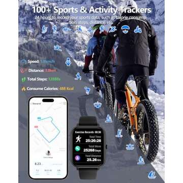 Smart Watch for All, Fitness Tracker & Call Alerts