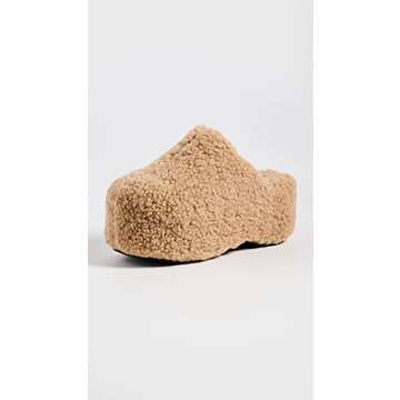 SIMONMILLER Women's F189 Platform Bubble Clogs, Caramel, Tan, 6 Medium US