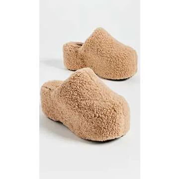 SIMONMILLER Women's F189 Platform Bubble Clogs, Caramel, Tan, 6 Medium US