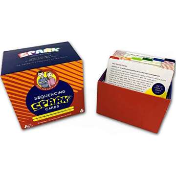 SPARK INNOVATIONS Sequencing Cards - Jewish Themed Story Cards for Speech Therapy, Problem Solving, ...