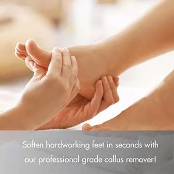 SPA REDI - Callus Remover for Feet Gel - Professional Pedicure Foot Care - Removes Toughest Calluses in Seconds and Smooths Dry Cracked Heels (Lemon and Lime, 32 Oz)