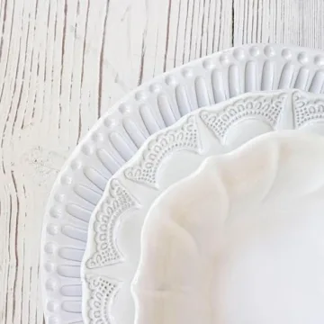 Vietri Incanto Lace Dinnerware Set - 4-Piece Luxury