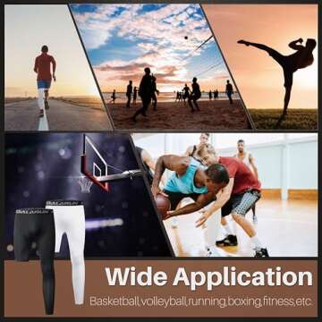 Koalarun One Leg Compression Tights For Basketball Training