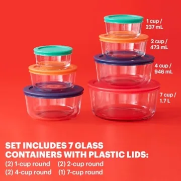 Pyrex Glass Food Storage Set - Versatile 14-Pc Set