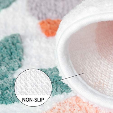 Get Naked Bath Mat Soft Thick Microfiber Bath Rug Non Slip Absorbent Funny Cute Bathroom Decor Mat, Machine Washable, 20IN x 30IN