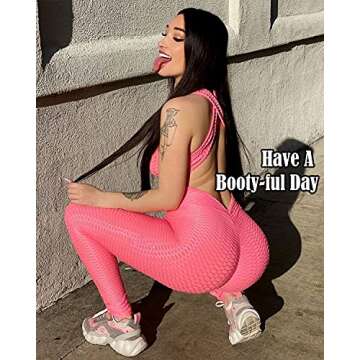 YOFIT Women’s Stylish Butt Lift Yoga Jumpsuit