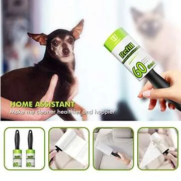 Degbit Lint Rollers for Pet Hair Removal - 300 Sheets Available