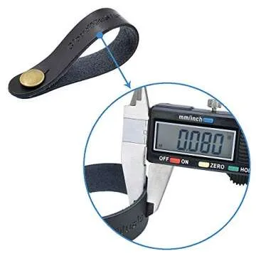 CLOUDMUSIC Ukulele Strap Guitar Strap Button Headstock Adapter 2pcs For Soprano Concert Tenor Baritone Ukulele Acoustic Guitar (black & brown)