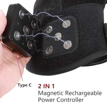 TIAXU Cordless Red Light Therapy for Shoulder Pain Relief