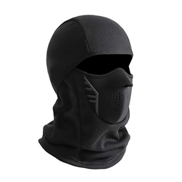 IRELIA Winter Windproof Fleece Ski Mask for All Activities