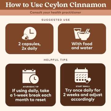 Organic India Ceylon Cinnamon Capsules - 90 Vegan Pills