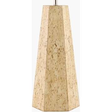 Mark&Day Table Lamps, Durand Modern Lighrt Gray/Brown Bedside Table Lamp Set of 2 for Nightstand Bedroom, Living Room or Office (21" H x 5" W x 5" D)