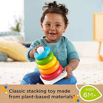 Shop Fisher-Price Rock-a-Stack Baby Stacking Toy for 6+ Months