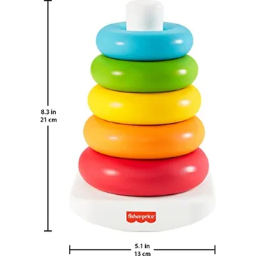 Shop Fisher-Price Rock-a-Stack Baby Stacking Toy for 6+ Months