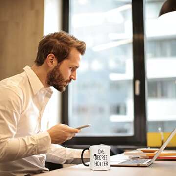 Petalsun Graduation Gifts for Her, Him - 11oz Coffee Mug - 2025 Graduation Gifts, Funny College Graduation Gifts, Master Degree, Phd Graduation Gift for Women, Men