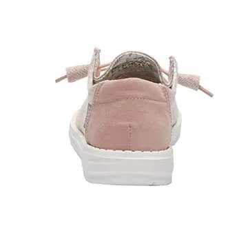 Hey Dude Wendy Shoes for Women - Sparkling Pink Comfort