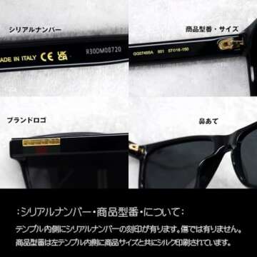 Gucci GG0746SA Black/Grey One Size