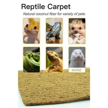 Coco Coir Liner, Yarrdfir 16x120 inch Natural Coconut Liners for planters Flower Basket, Natural Coconut Fiber mat, Garden Decoration, Animal pet pad, Reptile Carpet, Snow Mat