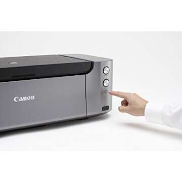 CANON PIXMA Pro-100 Wireless Color Pro Inkjet Printer with Airprint and Mobile Device Printing