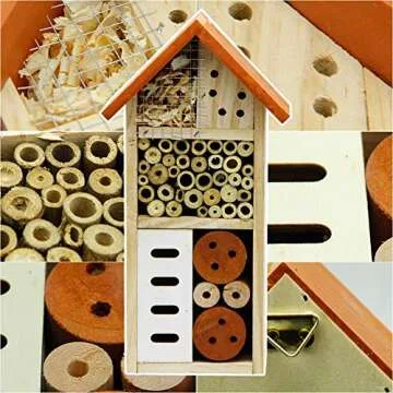 Lulu Home Insect House - Eco-Friendly Bug Hotel for Gardens