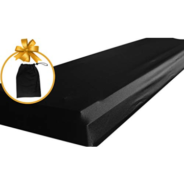 Durable Piano Keyboard Dust Cover - Fits 88 Keys, Stylish Protection