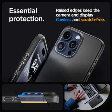 Spigen Thin Fit Case for iPhone 15 Pro Max - Black