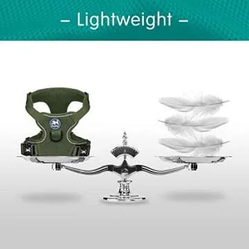 PoyPet Reflective Soft Mesh Dog Harness for Ultimate Comfort