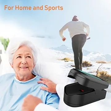 Dr.Oxi Pulse Oximeter SpO2 Heart Rate Monitor Black