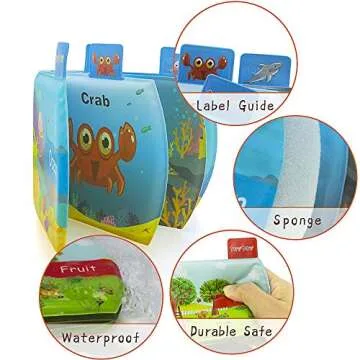 Baby Bath Books - Waterproof Fun for Toddlers