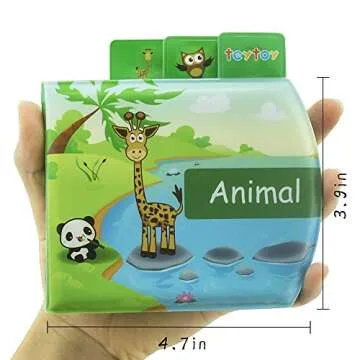 Baby Bath Books - Waterproof Fun for Toddlers