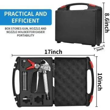 Premium Airless Paint Sprayer Gun Kit for Smooth Finishes