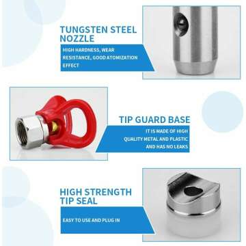 Premium Airless Paint Sprayer Gun Kit for Smooth Finishes